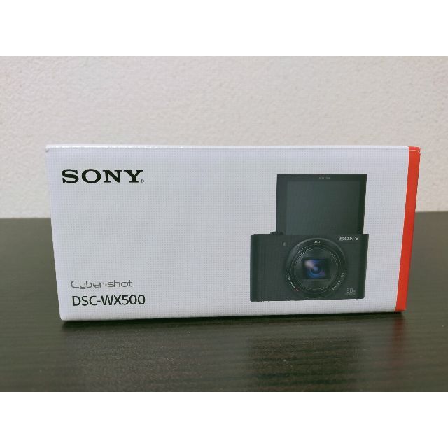 SONY(ソニー)の【新品•未開封】SONY Cyber-Shot WX DSC-WX500(B) スマホ/家電/カメラのカメラ(コンパクトデジタルカメラ)の商品写真