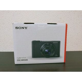 ソニー(SONY)の【新品•未開封】SONY Cyber-Shot WX DSC-WX500(B)(コンパクトデジタルカメラ)