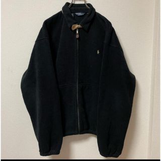 ポロラルフローレン(POLO RALPH LAUREN)の90s RALPH LAUREN【ラルフローレン】ワンポイント刺繍フリース(ブルゾン)