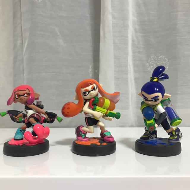 スプラトゥーン　amiibo 3体