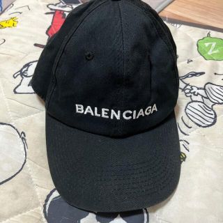 バレンシアガ(Balenciaga)のバレンシアガ　黒　キャップ(キャップ)