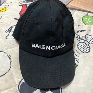 バレンシアガ(Balenciaga)のバレンシアガ　黒　キャップ(キャップ)