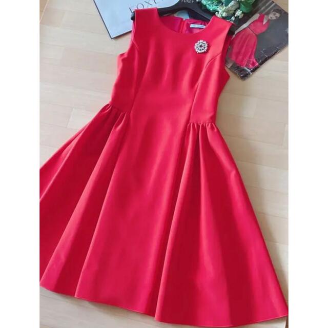 新品同様!FOXEY. フィット&フレアワンピース 40 Rene
