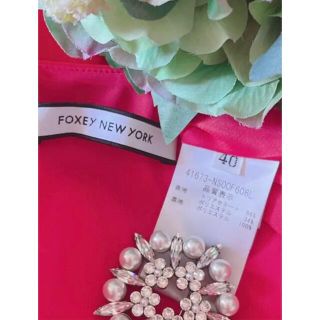FOXEY - 新品同様!FOXEY. フィット&フレアワンピース 40 Reneの通販