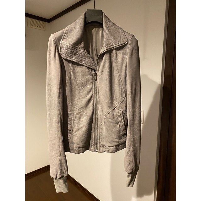 愛用 Rick Owens - Rick owens INTARSIAレザージャケット レザー