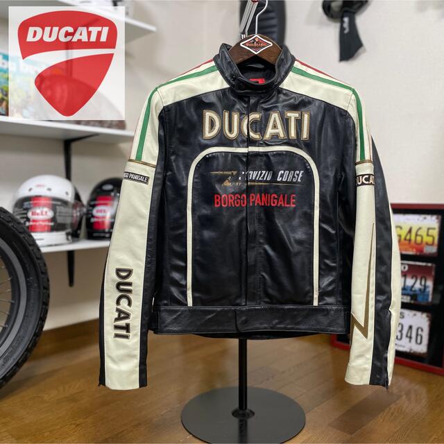 ☆DUCATI by DAINESE  レザージャケット ブラック/M