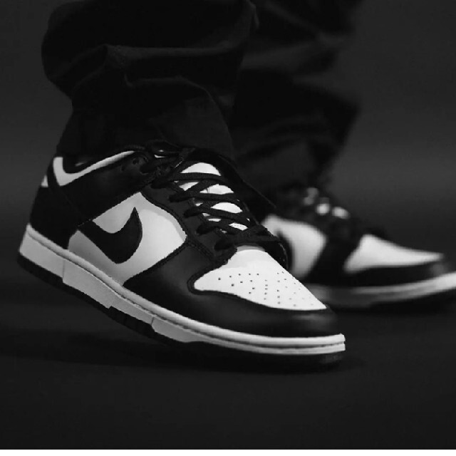 Nike Dunk Low White Black 28.5 ダンク パンダ