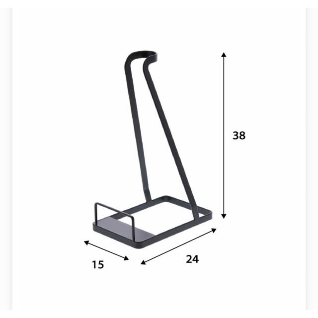 山善(ヤマゼン)のTOWER/ハンディクリーナースタンド　掃除機立て　山崎実業　ダイソン スマホ/家電/カメラの生活家電(掃除機)の商品写真