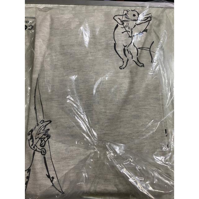 Graniph(グラニフ)のグラニフ　鳥獣戯画　Tシャツ　Lサイズ メンズのトップス(Tシャツ/カットソー(半袖/袖なし))の商品写真