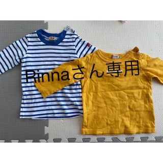 ミキハウス(mikihouse)のミキハウス　ロンT  ベビーキッズ服　長袖シャツ(シャツ/カットソー)