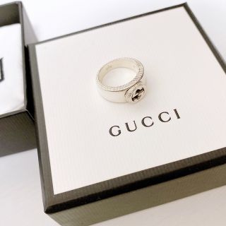 グッチ(Gucci)のgucci グッチ インターロッキングG シルバー リング 10号(リング(指輪))