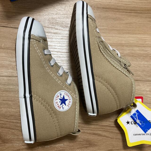 CONVERSE(コンバース)のコンバース　ベージュ14.5 キッズ/ベビー/マタニティのベビー靴/シューズ(~14cm)(スニーカー)の商品写真