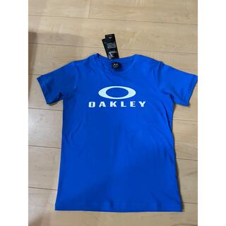 オークリー(Oakley)のOAKLEY Tシャツ 半袖 ジュニア　ブルー・160(Tシャツ/カットソー)
