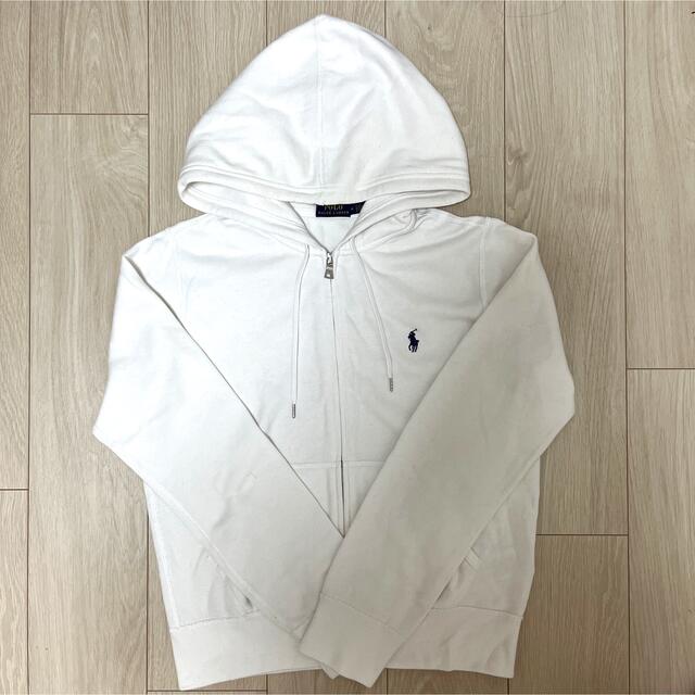 POLO RALPH LAUREN - ポロ ラルフローレン パーカー ホワイト 白 POLO RALPH LAUREN - ポロ ラルフローレン パーカー ホワイト 白