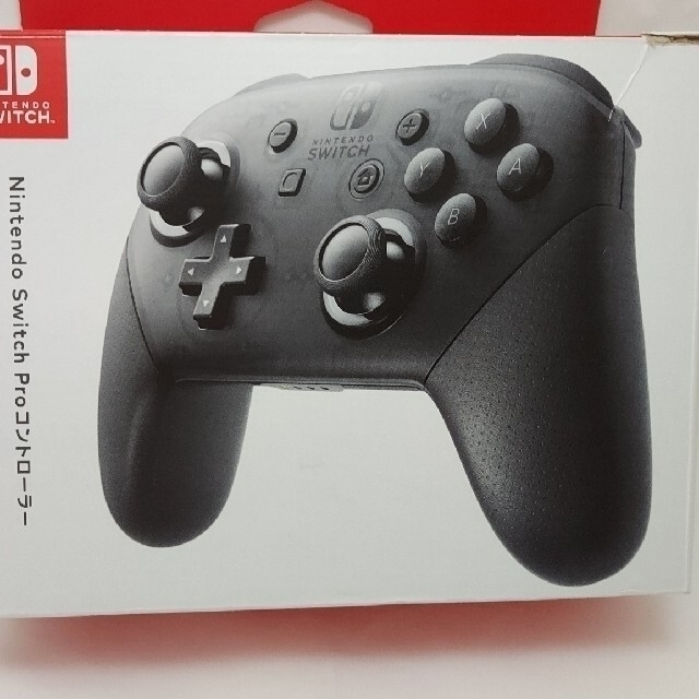 NintendoSwitch proコントローラー純正品 エンタメ/ホビーのゲームソフト/ゲーム機本体(家庭用ゲーム機本体)の商品写真