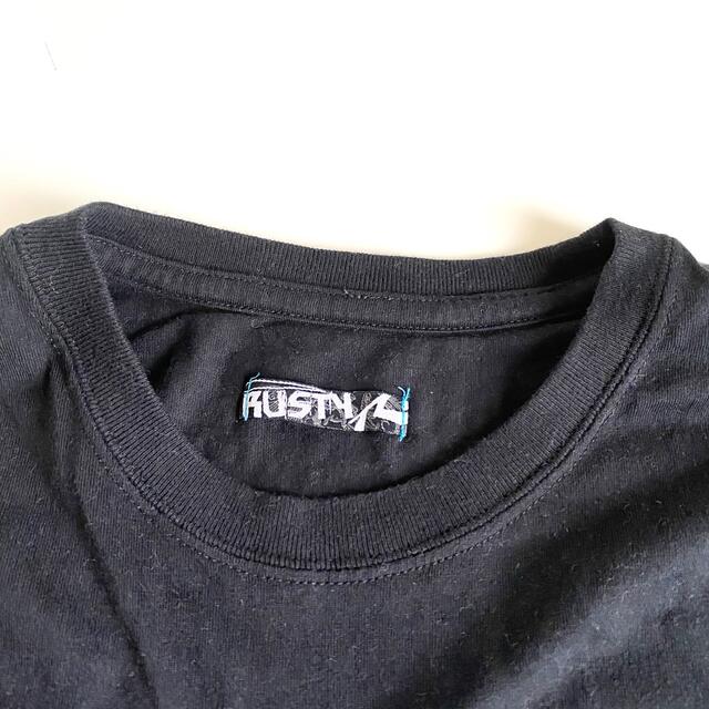 RUSTY(ラスティ)のRUSTY ラスティ ロンＴ メンズ トップス Ｔシャツ 長袖 Ｌ 黒 ロゴ メンズのトップス(Tシャツ/カットソー(七分/長袖))の商品写真