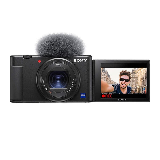 SONY(ソニー)の【新品未開封】ソニー　SONY VLOGCAM ZV-1 スマホ/家電/カメラのカメラ(コンパクトデジタルカメラ)の商品写真