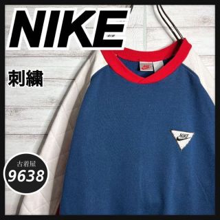 NIKE - 【入手困難!!】ナイキ ✈︎刺繍ロゴ 銀タグ ゆるだぼ 裏起毛