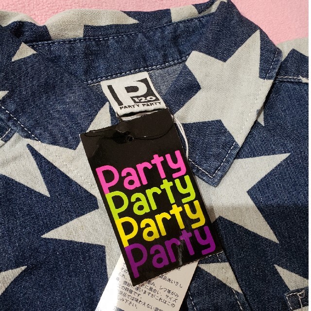 PARTYPARTY(パーティーパーティー)のパーティーパーティー　長袖シャツ　新品未使用品 キッズ/ベビー/マタニティのキッズ服男の子用(90cm~)(Tシャツ/カットソー)の商品写真