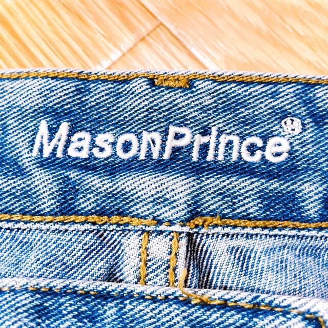 【美品】mason prince デニムパンツ 綿 ダメージジーンズ  ジーパン レディースのパンツ(デニム/ジーンズ)の商品写真