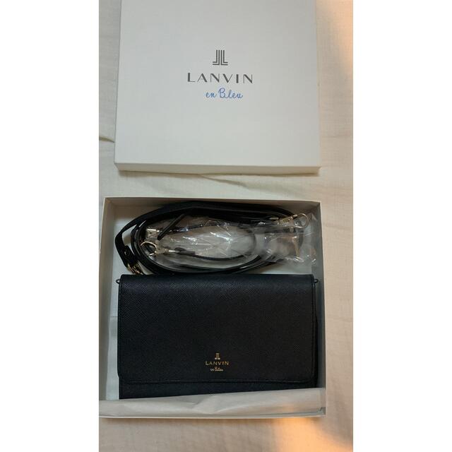 LANVIN en Bleu(ランバンオンブルー)のランバンオンブルー　お財布ショルダー レディースのファッション小物(財布)の商品写真