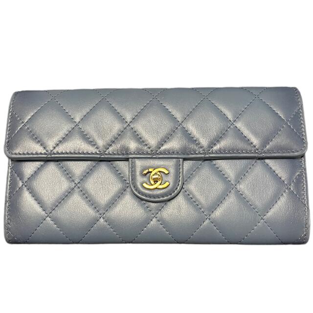 CHANEL(シャネル)のシャネル　マトラッセ　ロングウォレット　CHANEL 長財布 レディースのファッション小物(財布)の商品写真