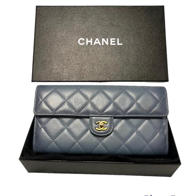 CHANEL(シャネル)のシャネル　マトラッセ　ロングウォレット　CHANEL 長財布 レディースのファッション小物(財布)の商品写真