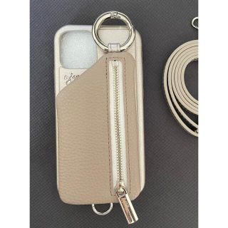 ユナイテッドアローズ(UNITED ARROWS)のエジュー　iPhone12/12pro ベージュゴールド(iPhoneケース)