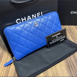 シャネル 財布(レディース)(ブルー・ネイビー/青色系)の通販 300点 ...
