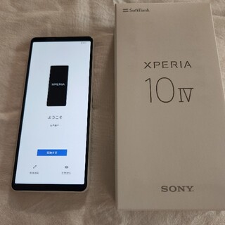 Xperia - Sony Xperia 10 Ⅳ ホワイト 白 128GB SIMフリーの通販 by