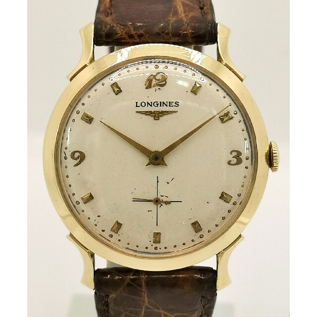 LONGINES - LONGINES　ロンジン　スモセコ　K14金　アンティーク　手巻き　時計