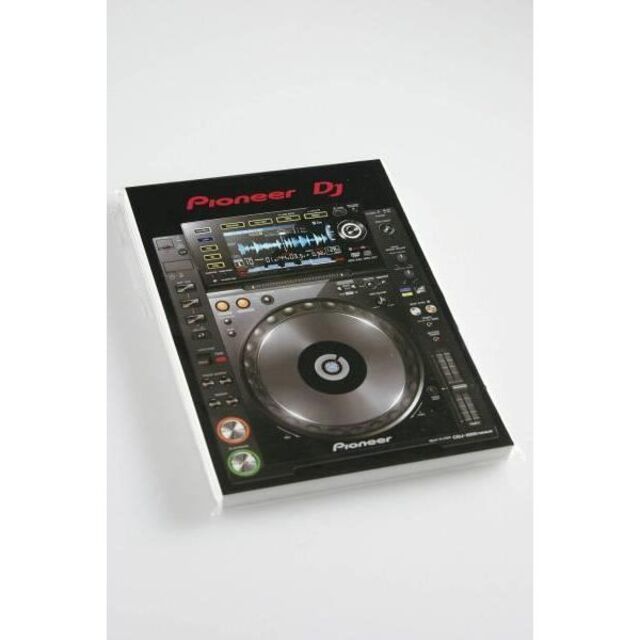 Pioneer(パイオニア)の非売品！ pioneer DJ パイオニア 20周年 メモ帳 ノート 楽器のDJ機器(その他)の商品写真