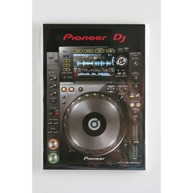 Pioneer(パイオニア)の非売品！ pioneer DJ パイオニア 20周年 メモ帳 ノート 楽器のDJ機器(その他)の商品写真