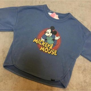 ディズニー(Disney)の新作  完売品 レア ❤️ ディズニー レトロ ミッキー 裏起毛 トレーナー(Tシャツ/カットソー)