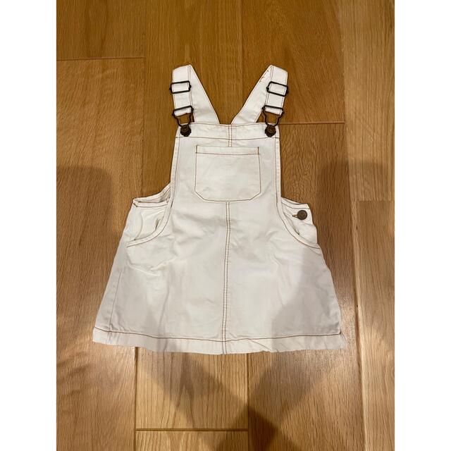 ZARA KIDS(ザラキッズ)のzara デニム ワンピース 86㎝ キッズ/ベビー/マタニティのベビー服(~85cm)(ワンピース)の商品写真