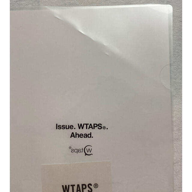 W)taps(ダブルタップス)のWTAPS クリアファイル2枚 ステッカー2枚 メンズのファッション小物(その他)の商品写真