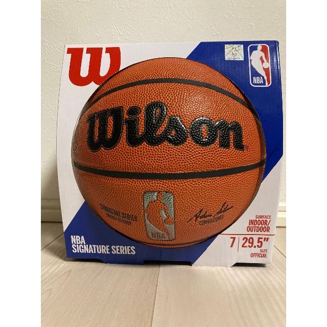 wilson(ウィルソン)の新品・未使用 ウィルソン/Wilson バスケットボール 7号 NBA 合成皮革 スポーツ/アウトドアのスポーツ/アウトドア その他(バスケットボール)の商品写真