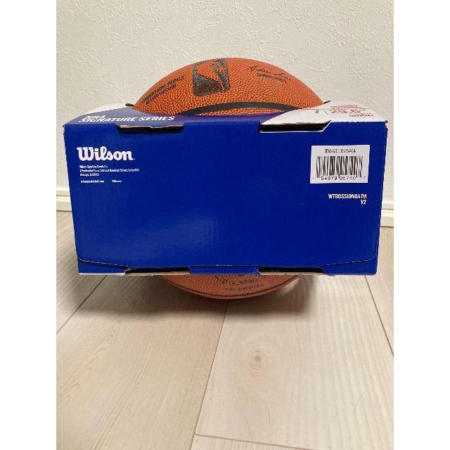 wilson(ウィルソン)の新品・未使用 ウィルソン/Wilson バスケットボール 7号 NBA 合成皮革 スポーツ/アウトドアのスポーツ/アウトドア その他(バスケットボール)の商品写真