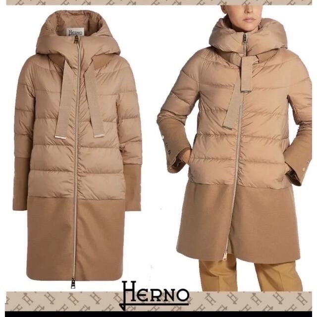 HERNO - ヘルノ　お洒落なダウンコート