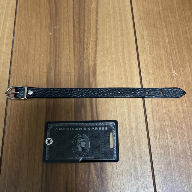 非売品】アメリカンエキスプレス ブラックカードラゲージタグ1枚 非売品】アメリカンエキスプレス ブラックカードラゲージタグ1枚