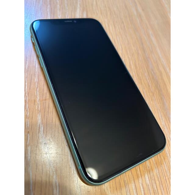 iPhone11 128GB SIMフリー　グリーン