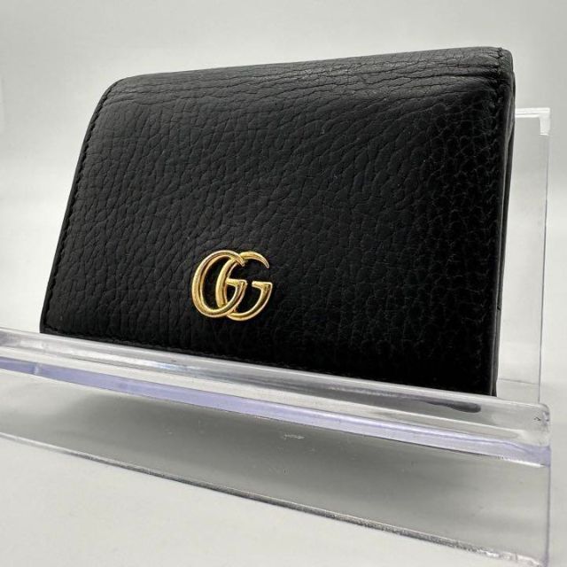 超安い品質 GUCCI 三つ折り財布 ブラックレザー ilam.org