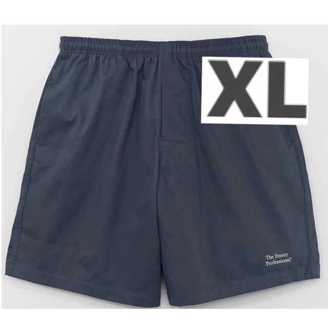 ennoy NYLON EASY SHORTS (BLACK) XL