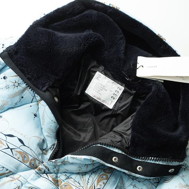 sacai - 新品29万SACAI×Dr.WOOバンダナパッチワークエコダウン