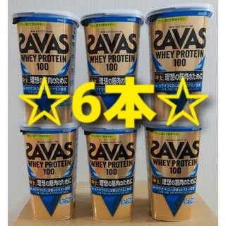 ザバス(SAVAS)のmeiji ザバス ホエイプロテイン100 ヨーグルト風味 6本セット(プロテイン)