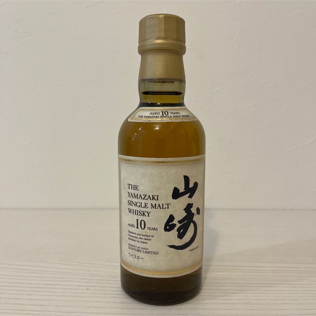 山崎10年180ml 旧ラベル(白州、響、ニッカ、竹鶴、余市、イチローズ