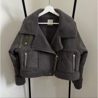 アリシアスタン(ALEXIA STAM)のjuemi Seam Tape Mouton Jacket(ムートンコート)