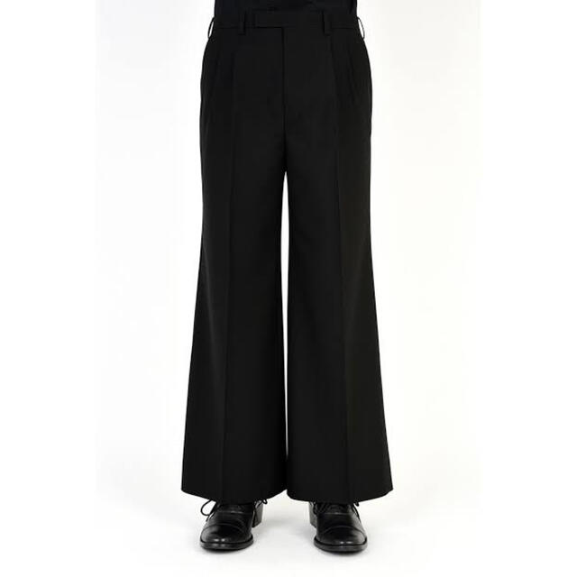 LADMUSICIAN 21SS 2TUCK WIDE FLARE SLACKS