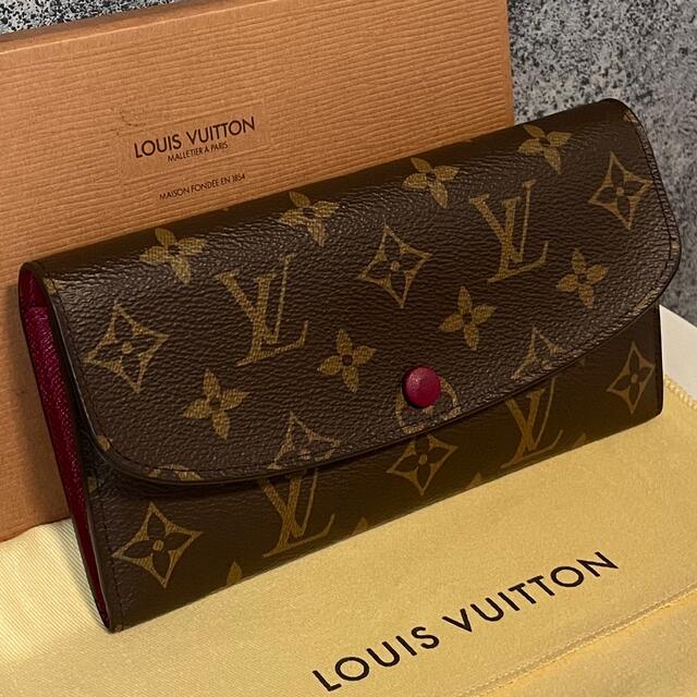 LOUIS VUITTON ルイヴィトン モノグラム エミリー 長財布-