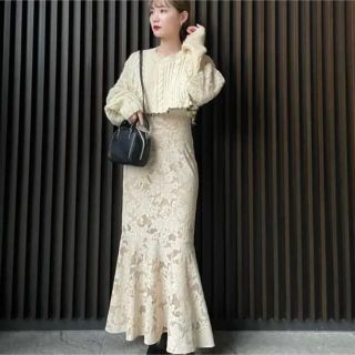 【新品未開封】Acka  lace mermaid skirt  ivory (ロングスカート)